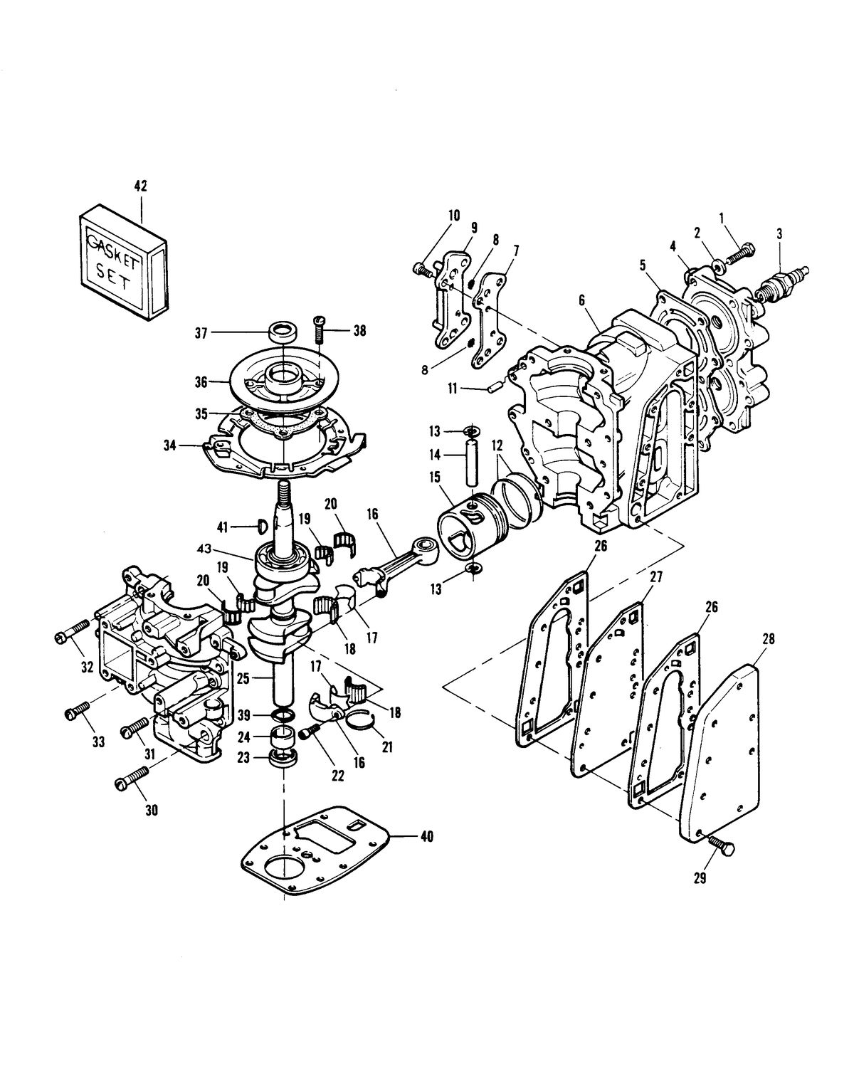 CHRYSLER 6 H.P. SPECIAL POWER HEAD