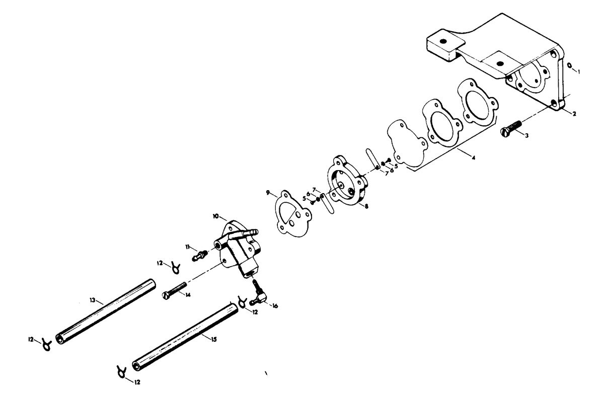 CHRYSLER 10 H.P. SAILOR FUEL PUMP