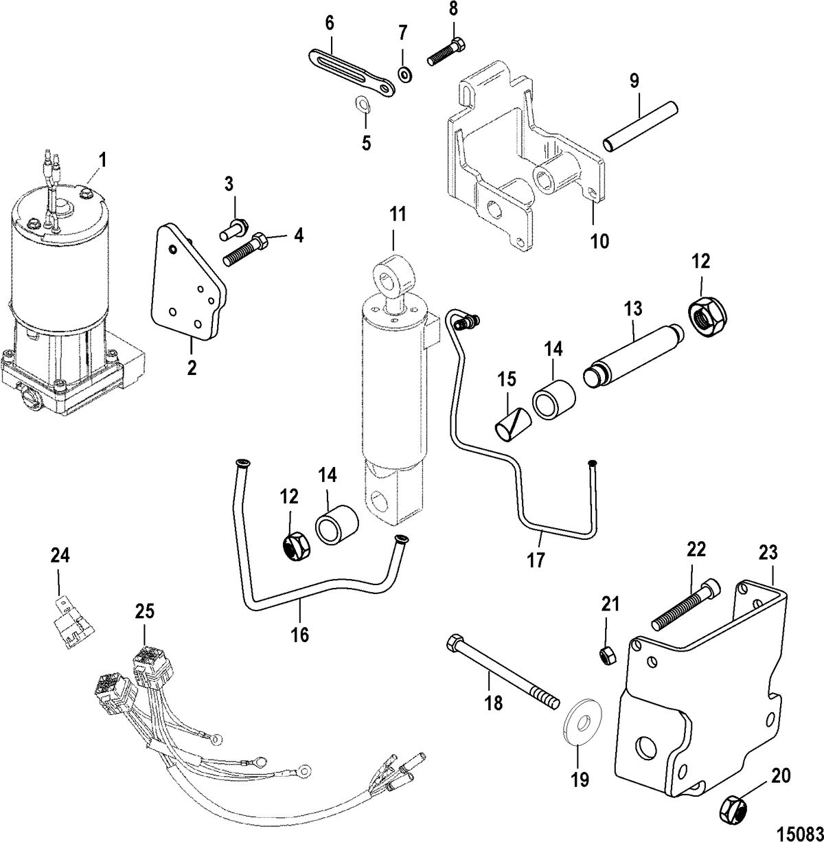 ACCESSORIES TRIM / TILT / LIFT SYSTEMS AND COMPONENTS Power Trim Kit(850700A4)