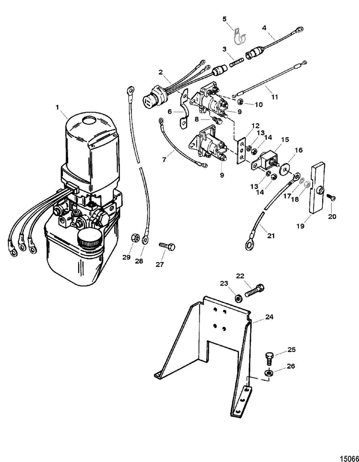 ACCESSORIES TRIM / TILT / LIFT SYSTEMS AND COMPONENTS Power Trim Kit(76509A27) (Page 1 Of 2)