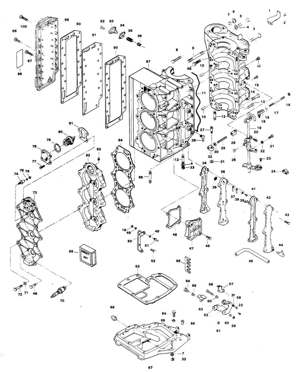 CHRYSLER 85 H.P. POWERHEAD