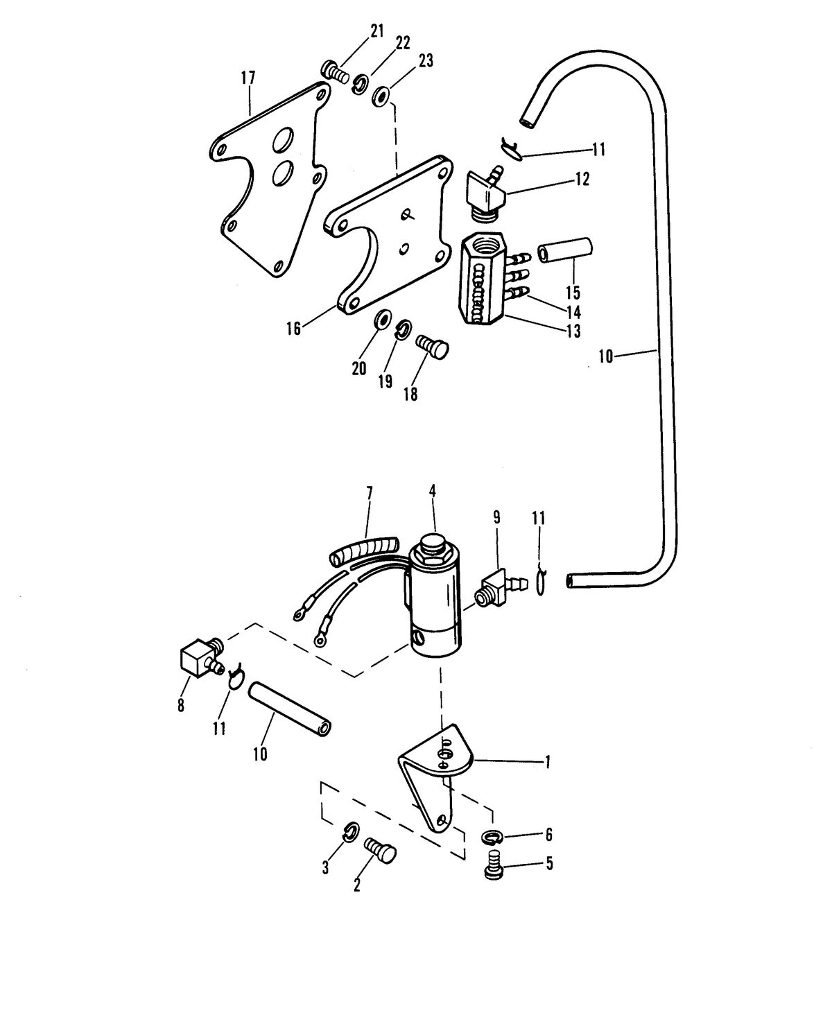 RACE OUTBOARD FORMULA 1 (CARBURETOR) PRIMER SOLENOID