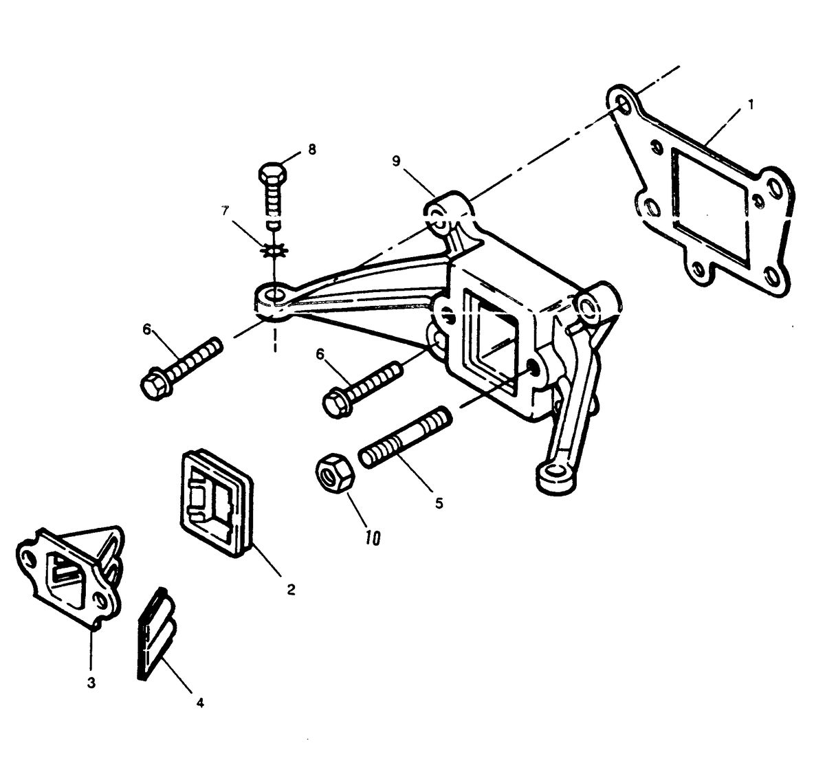 SEARS GAMEFISHER 5 H.P. INTAKE SYSTEM