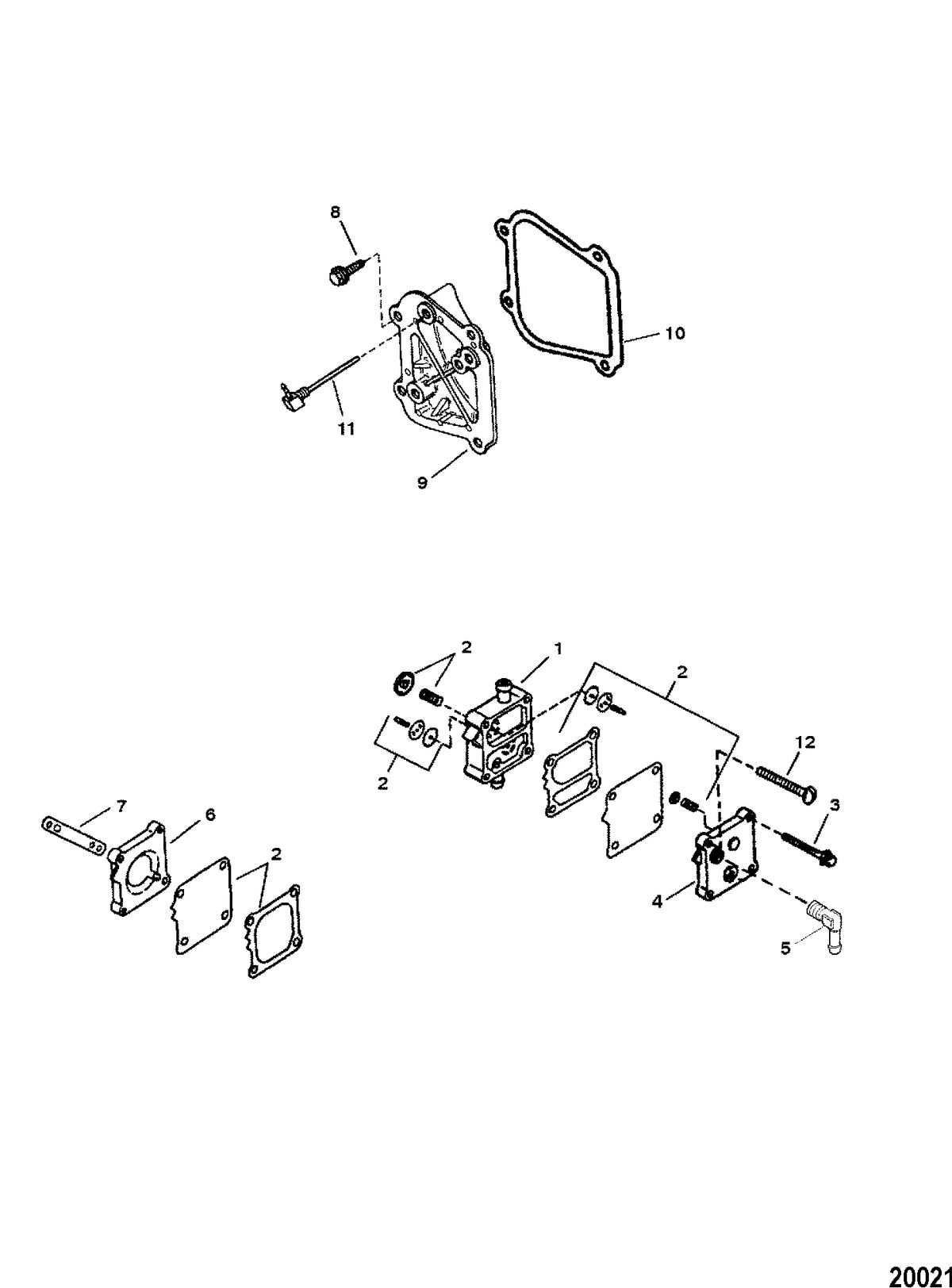 FORCE FORCE 120 H.P. Fuel Pump Assembly