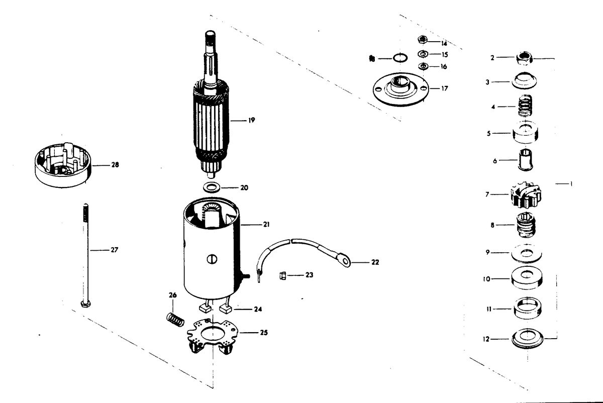 CHRYSLER 35 H.P. 45 H.P. ELECTRIC STARTER MODELS 464 HB AND 468 HB