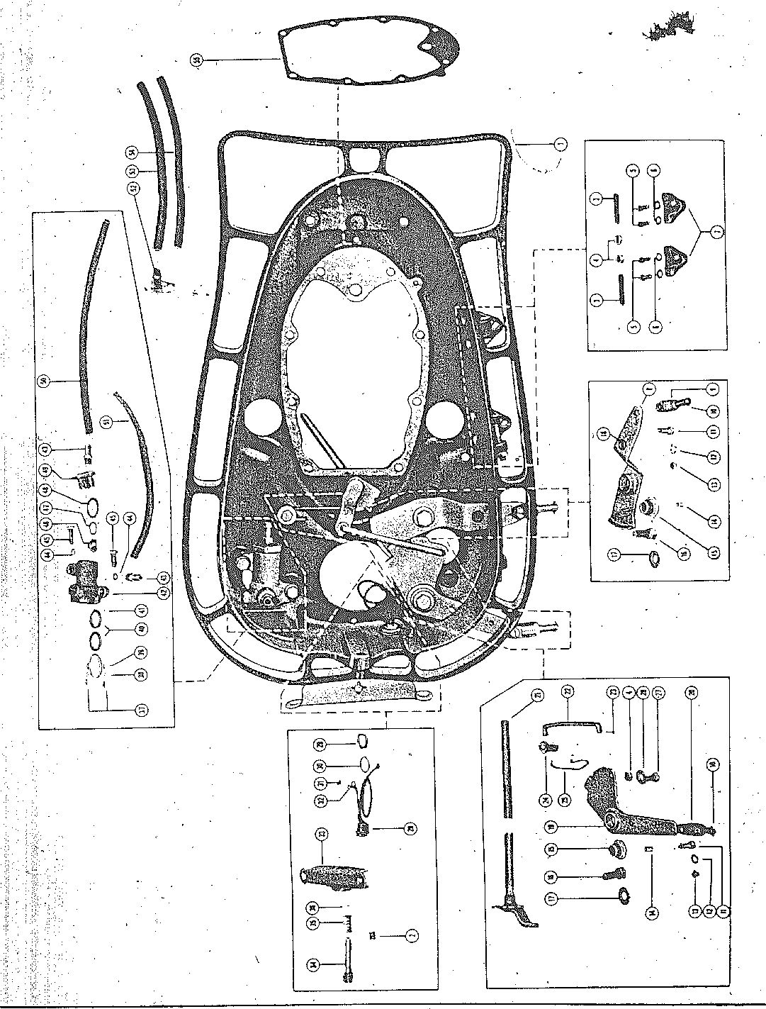 MARK MARK 50 BOTTOM COWL ASSEMBLY