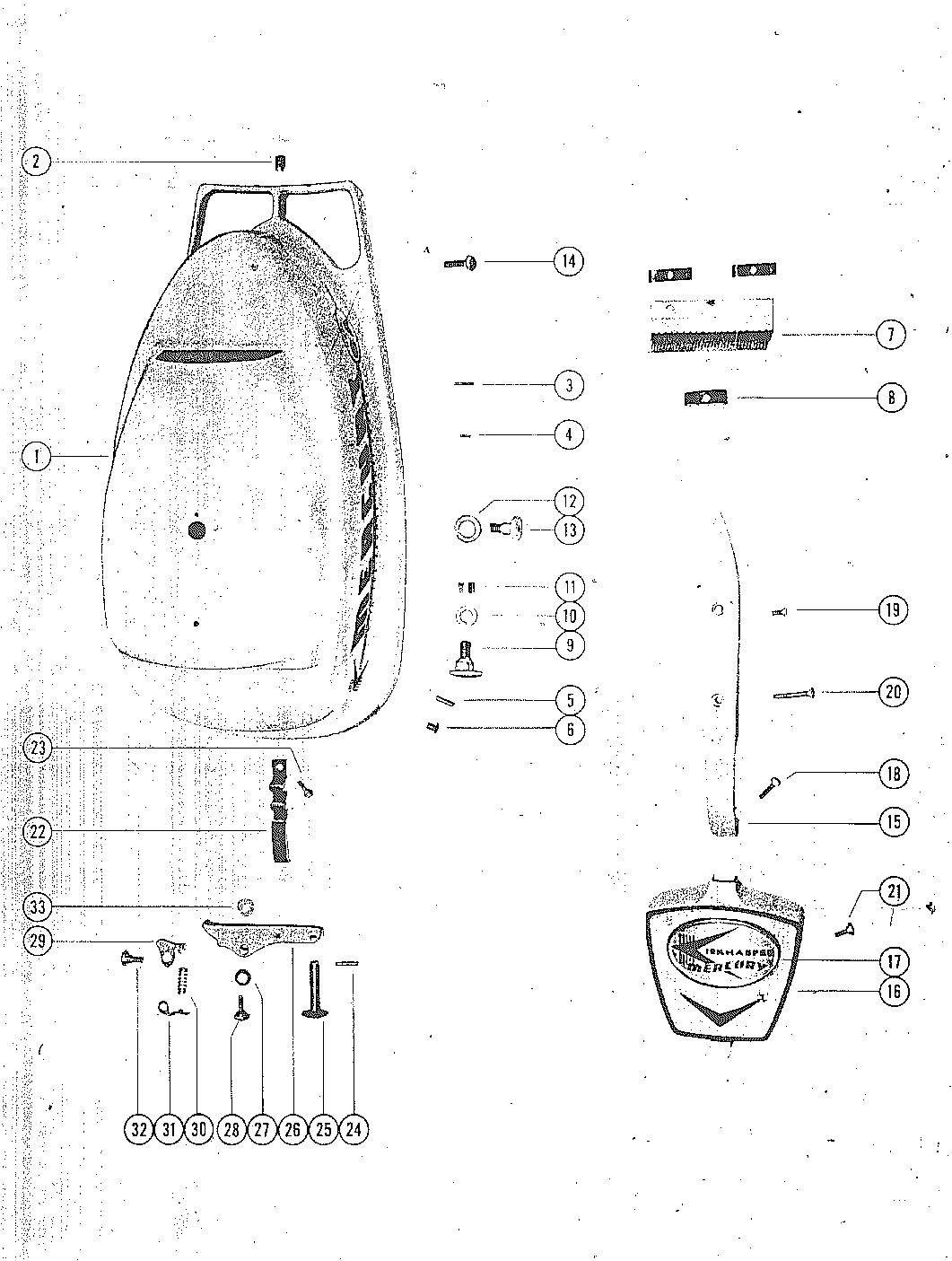 MARK MARK 6, MARK 6A TOP COWL ASSEMBLY(MK6A)