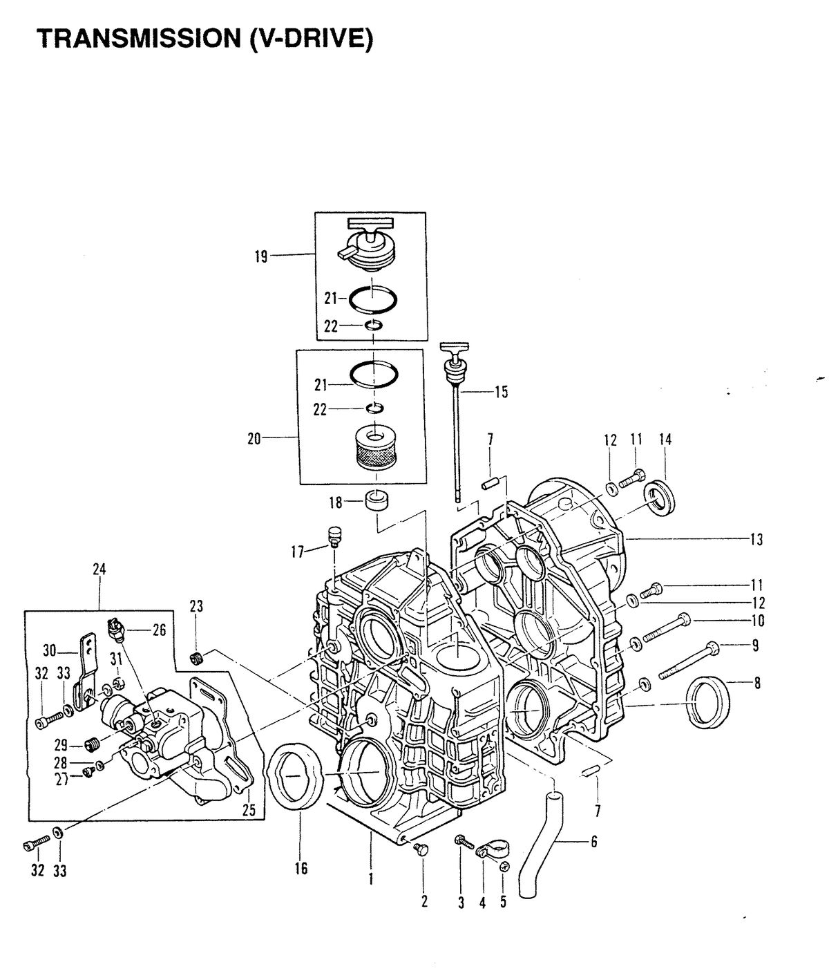 MERCRUISER D-254 TURBO ACDIESEL ENGINE STERN DRIVE/INBOARD TRANSMISSION (V-DRIVE) (INBOARD)