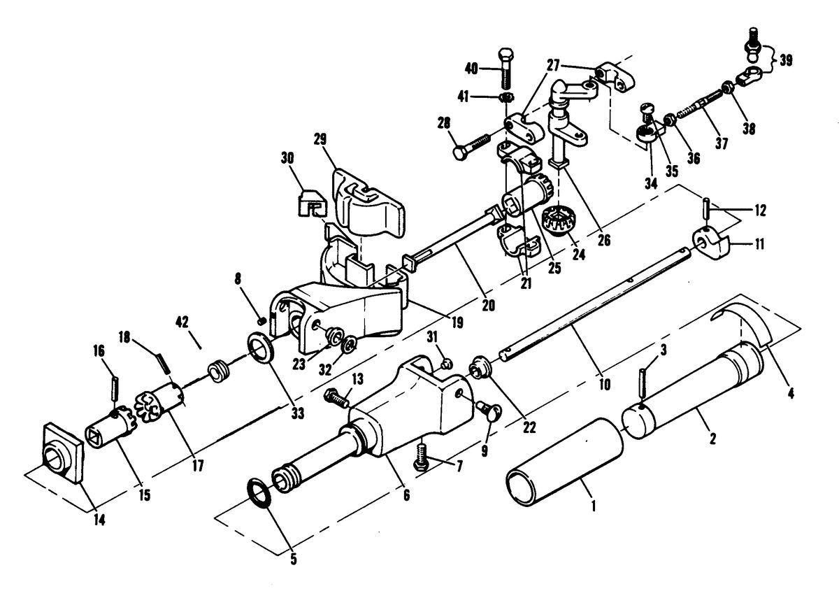 CHRYSLER 7.5 H.P. STEERING ARM