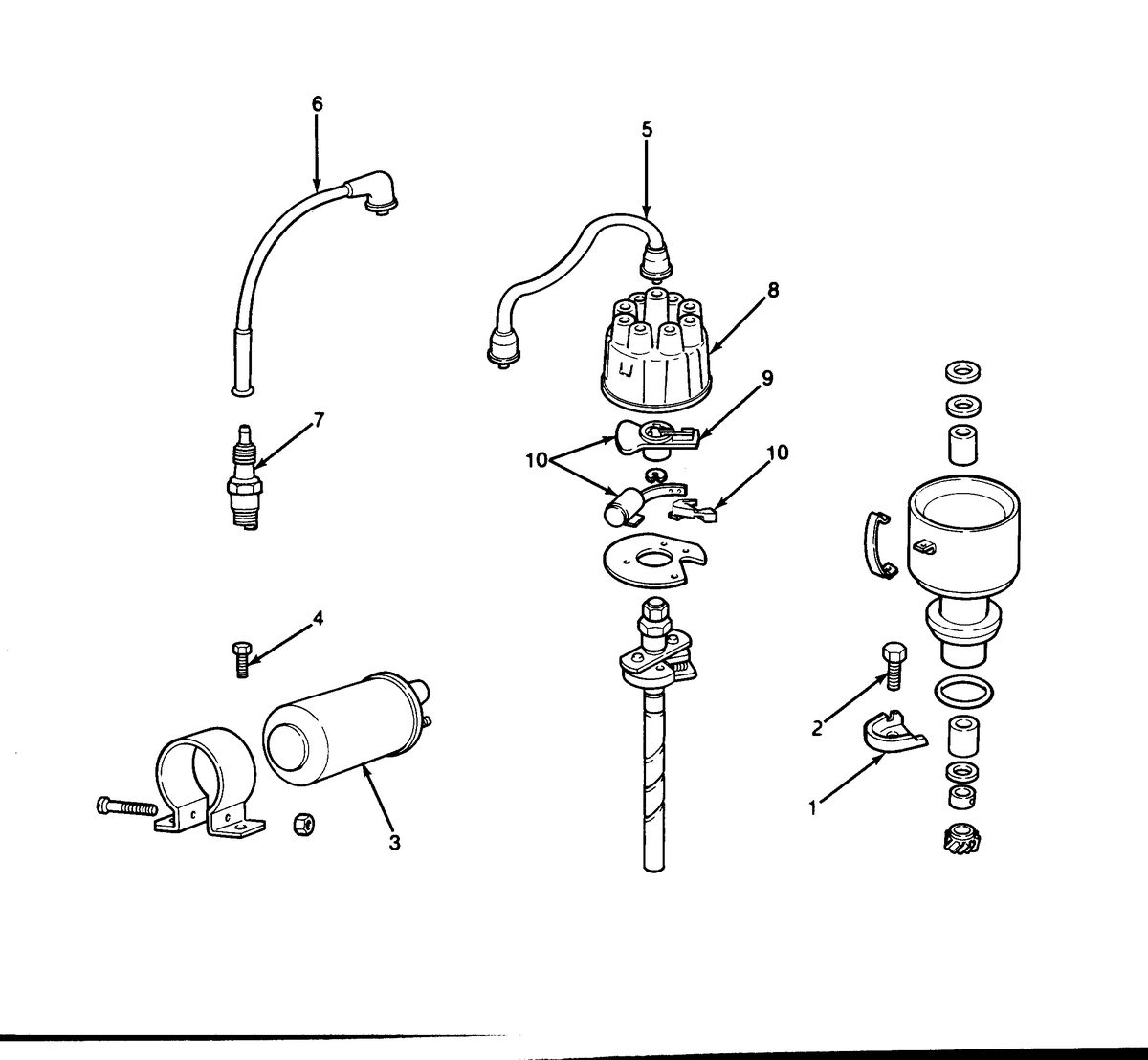 U.S. MARINE US MARINE 460 INBOARDS IGNITION SYSTEM