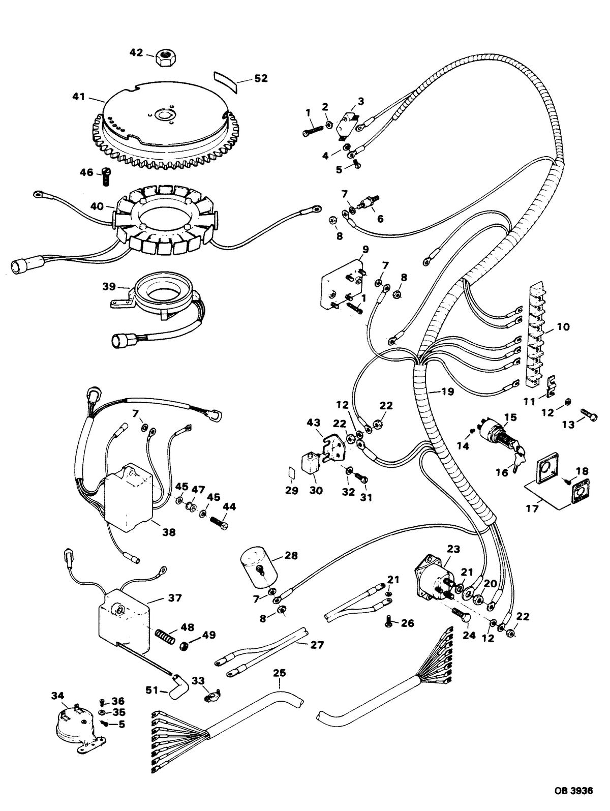 FORCE FORCE 60 H.P. ELECTRICAL COMPONENTS