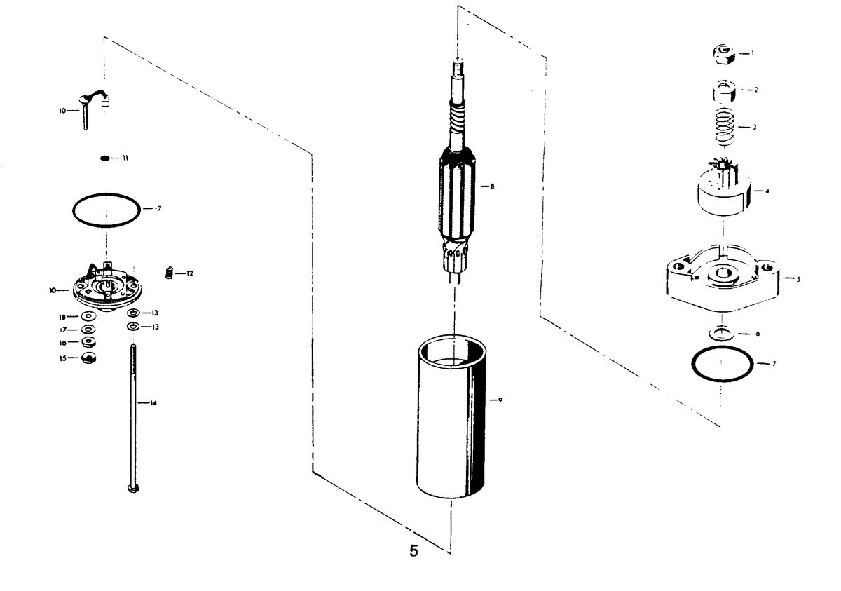 CHRYSLER 12 H.P. SAILOR ELECTRIC STARTER