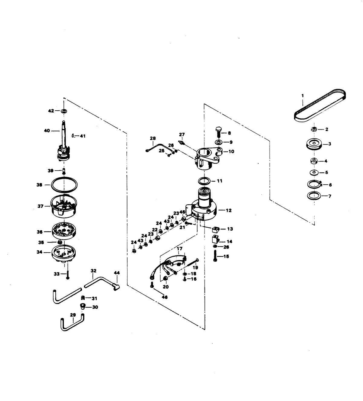 CHRYSLER 140 H.P. DISTRIBUTOR