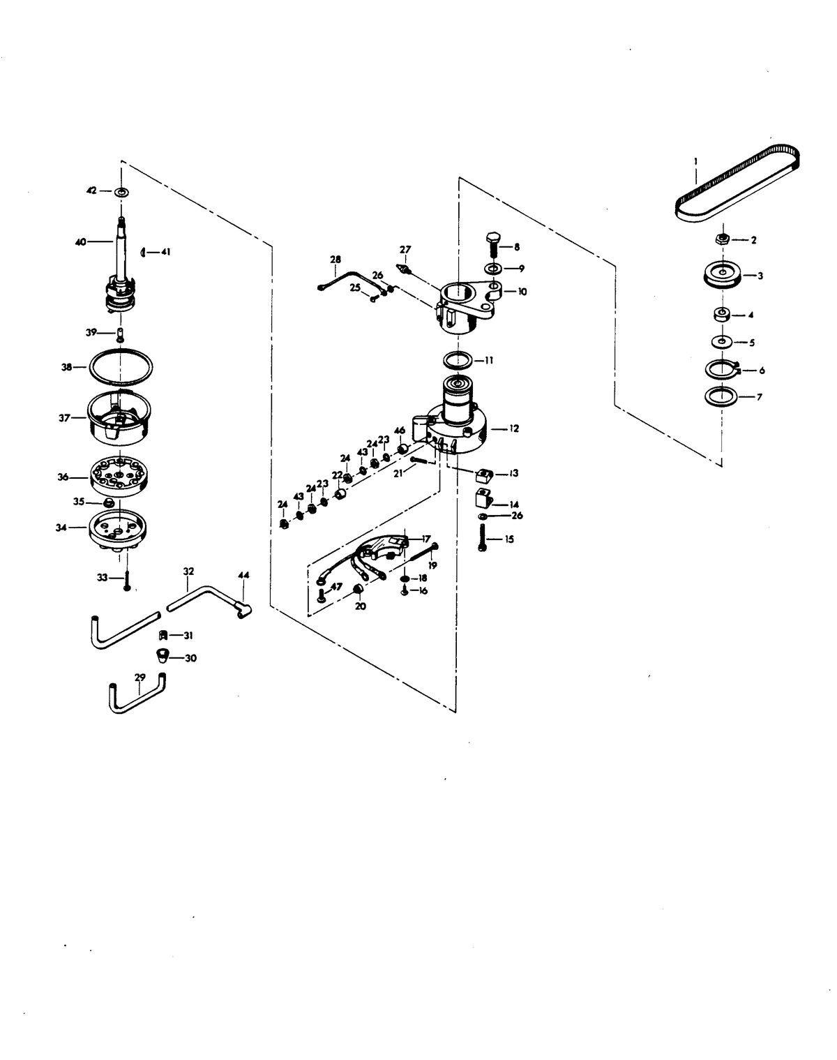 CHRYSLER 85 H.P. DISTRIBUTOR