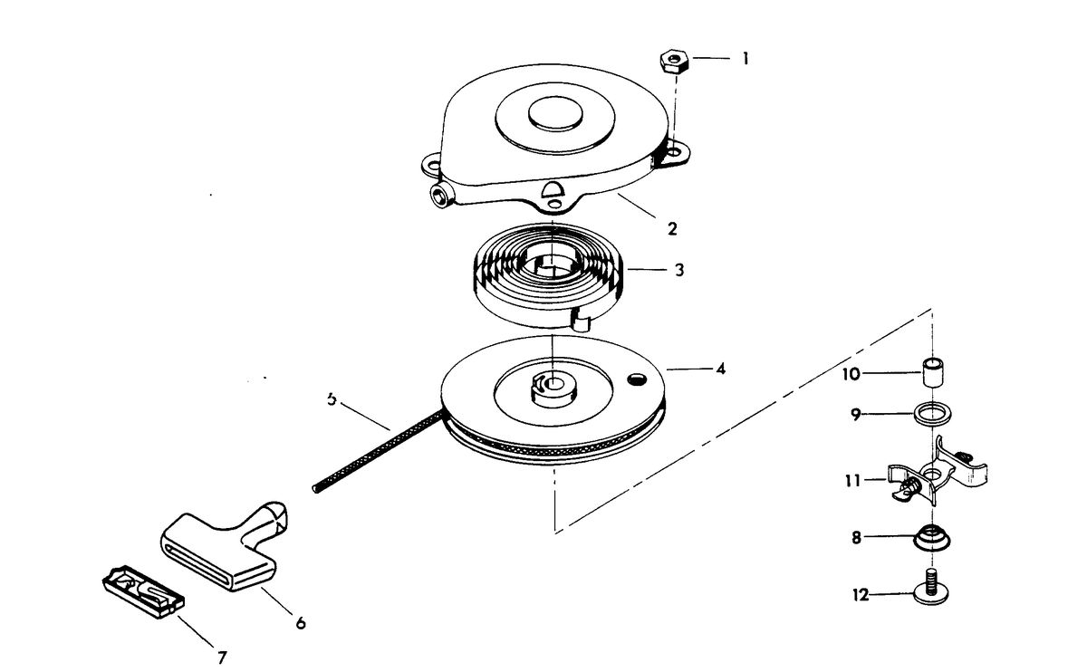 CHRYSLER 4 H.P. STARTER