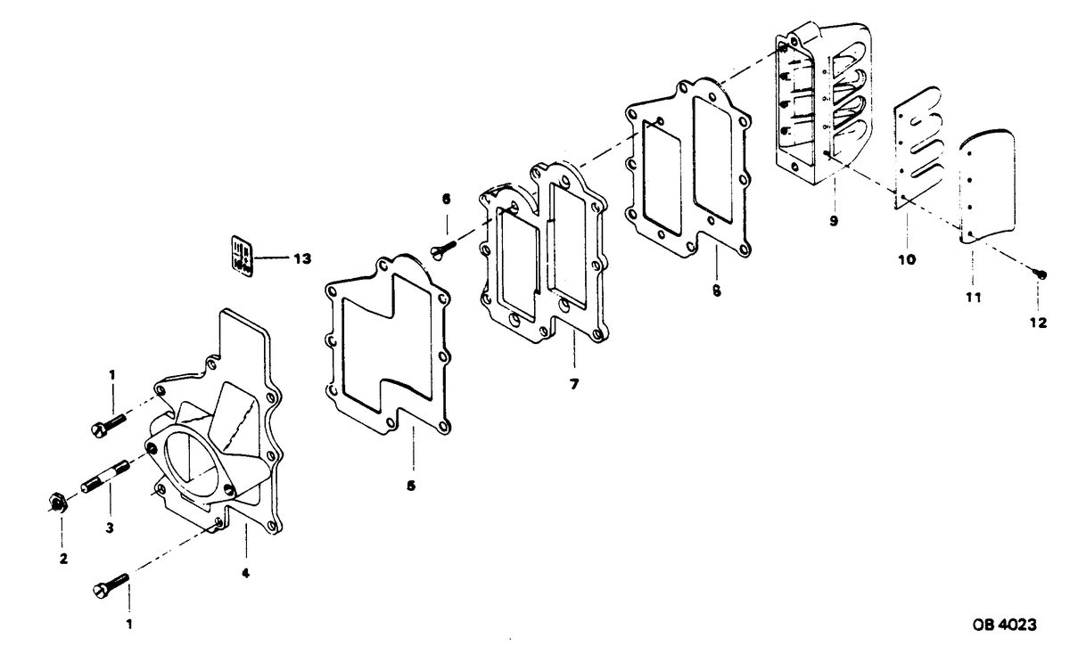 FORCE FORCE 50 H.P. REED PLATE