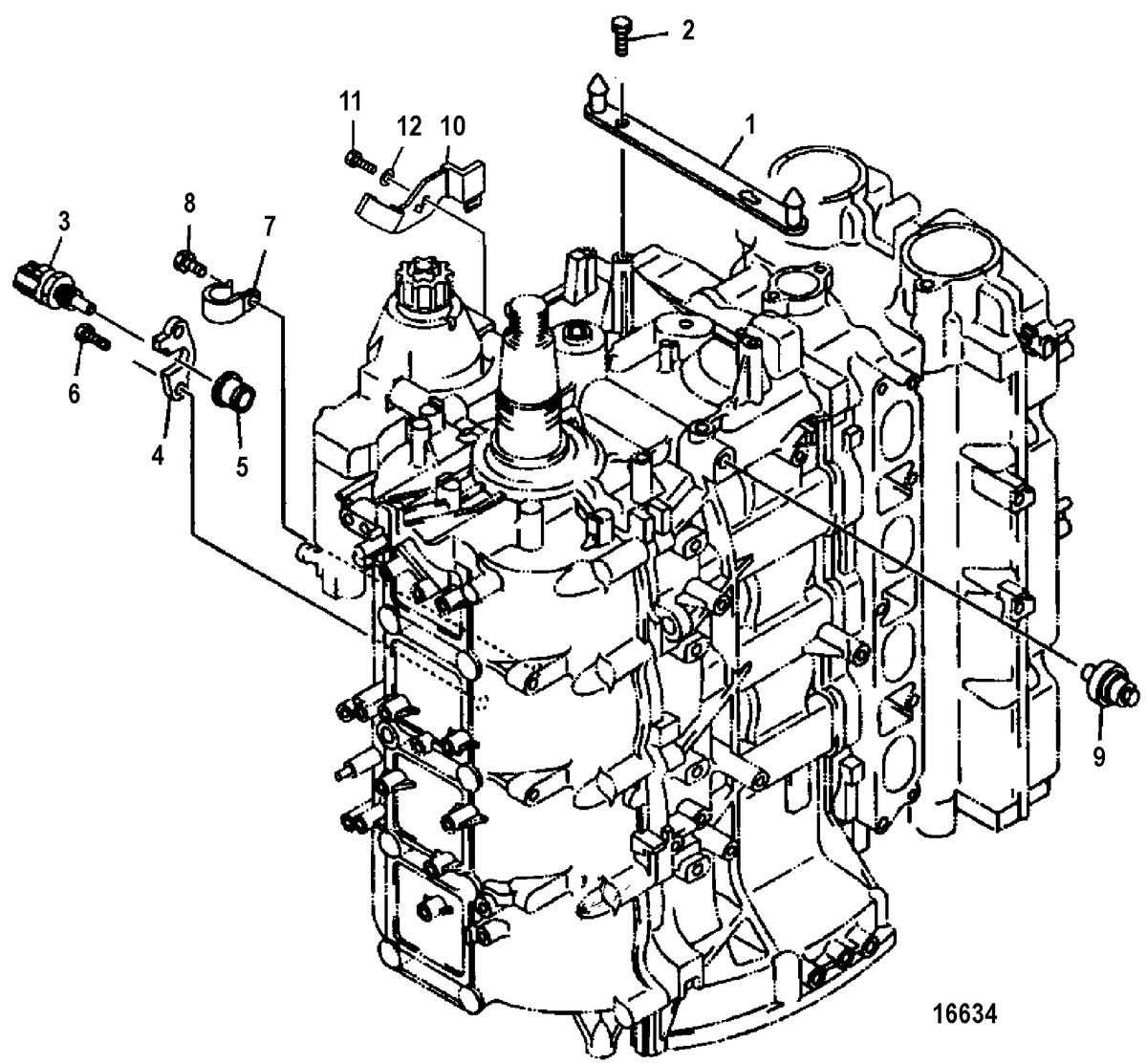MERCURY/MARINER 75/80/90/100 EFI 4-STROKE Sensors