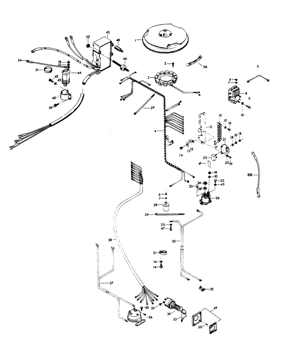 CHRYSLER 115 HP ELECTRICAL COMPONENTS