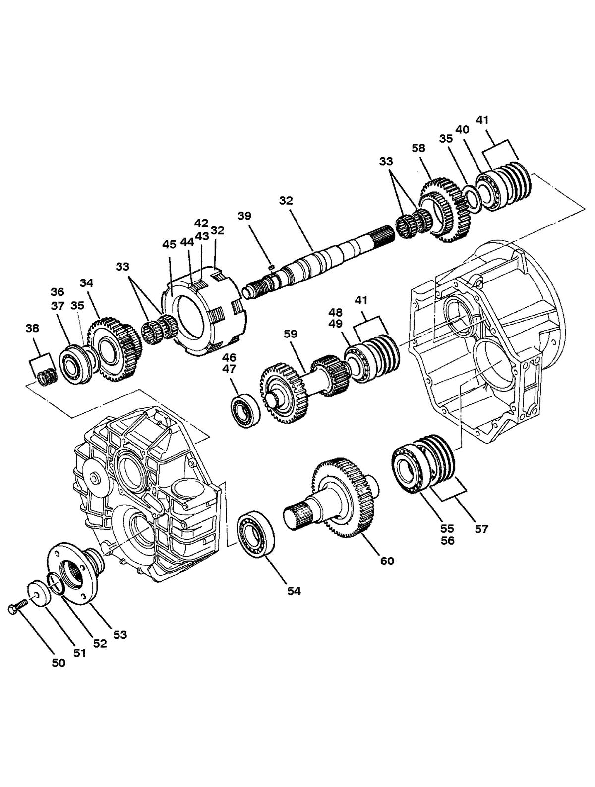 MERCRUISER 5.7L INBOARD ENGINE TRANSMISSION (IN-LINE) (HURTH 630)