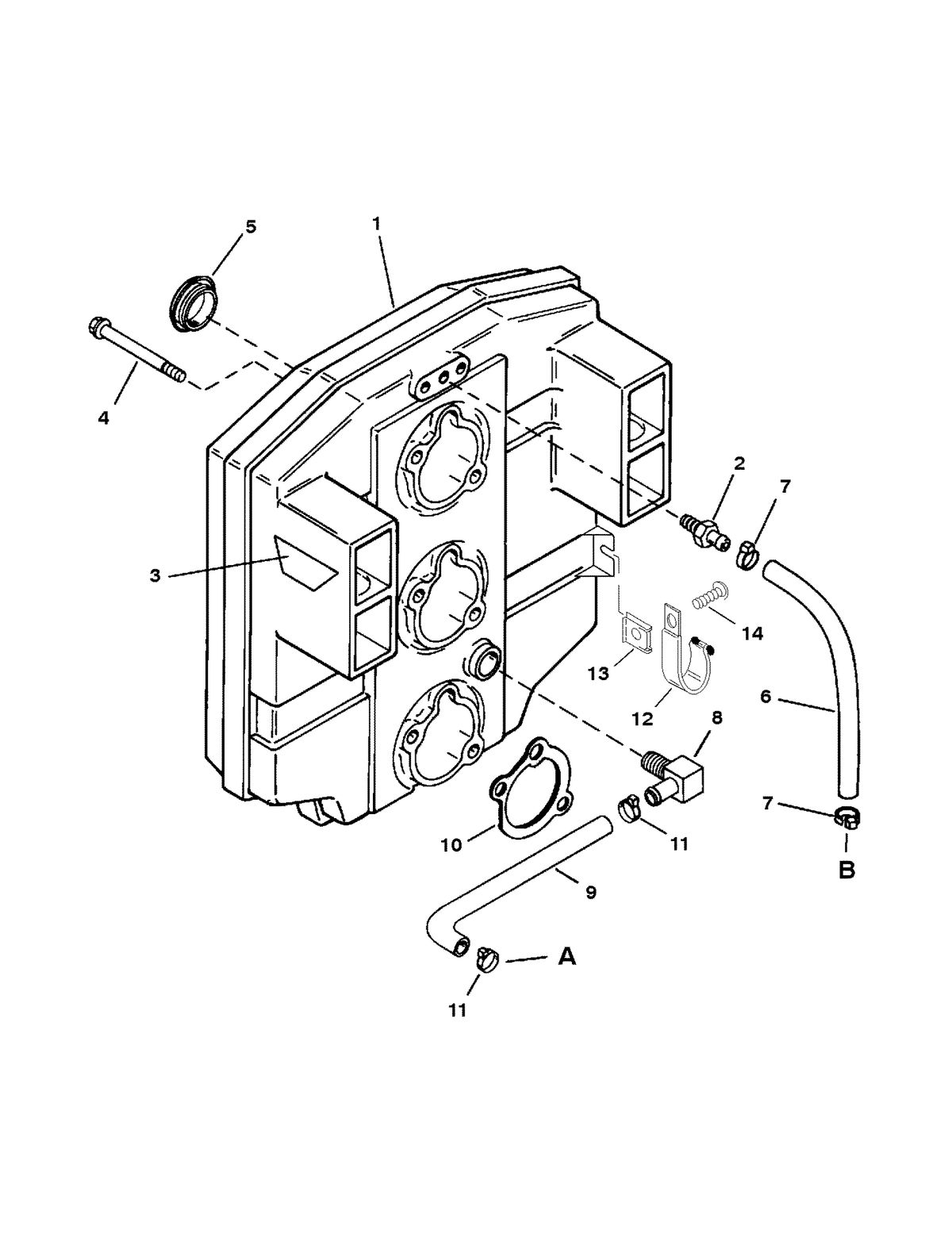 SPORTJET SPORT JET 95 XR SOUND ATTENUATOR ASSEMBLY