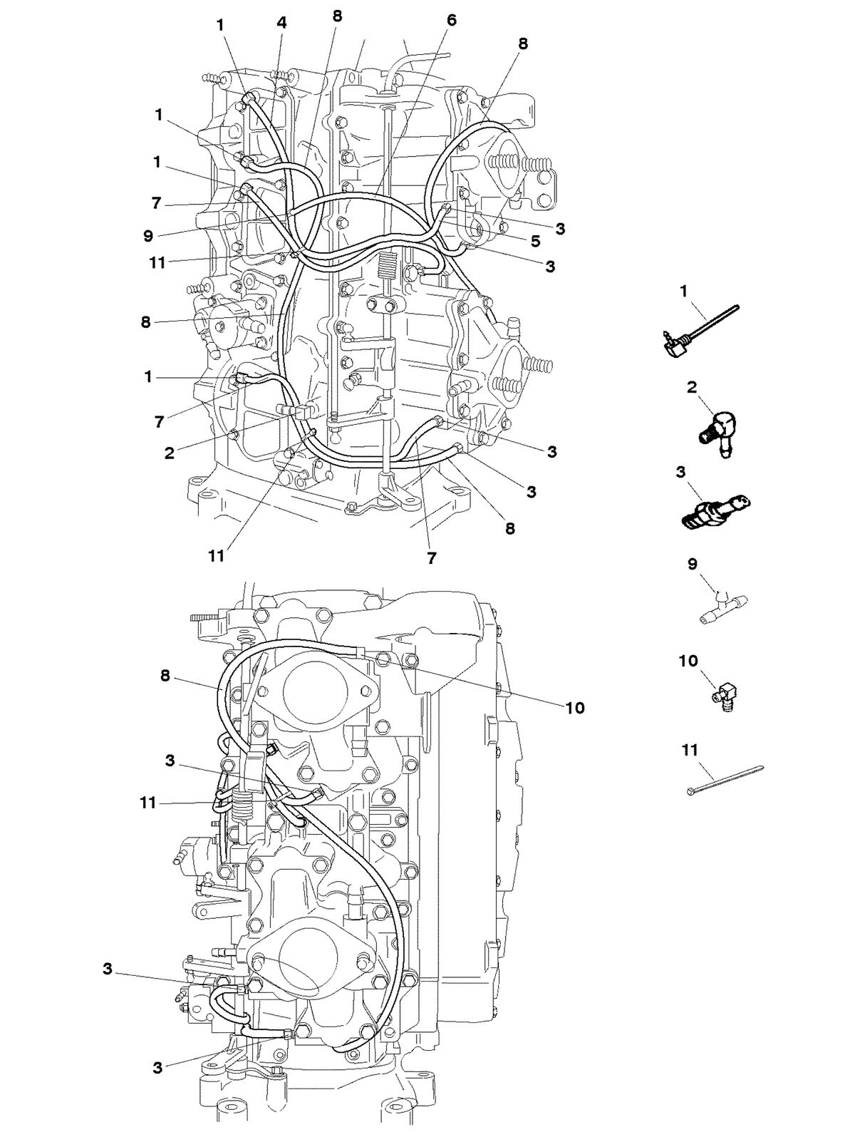 SPORTJET SPORT JET 120 XR2 FUEL RECIRCULATION SYSTEM