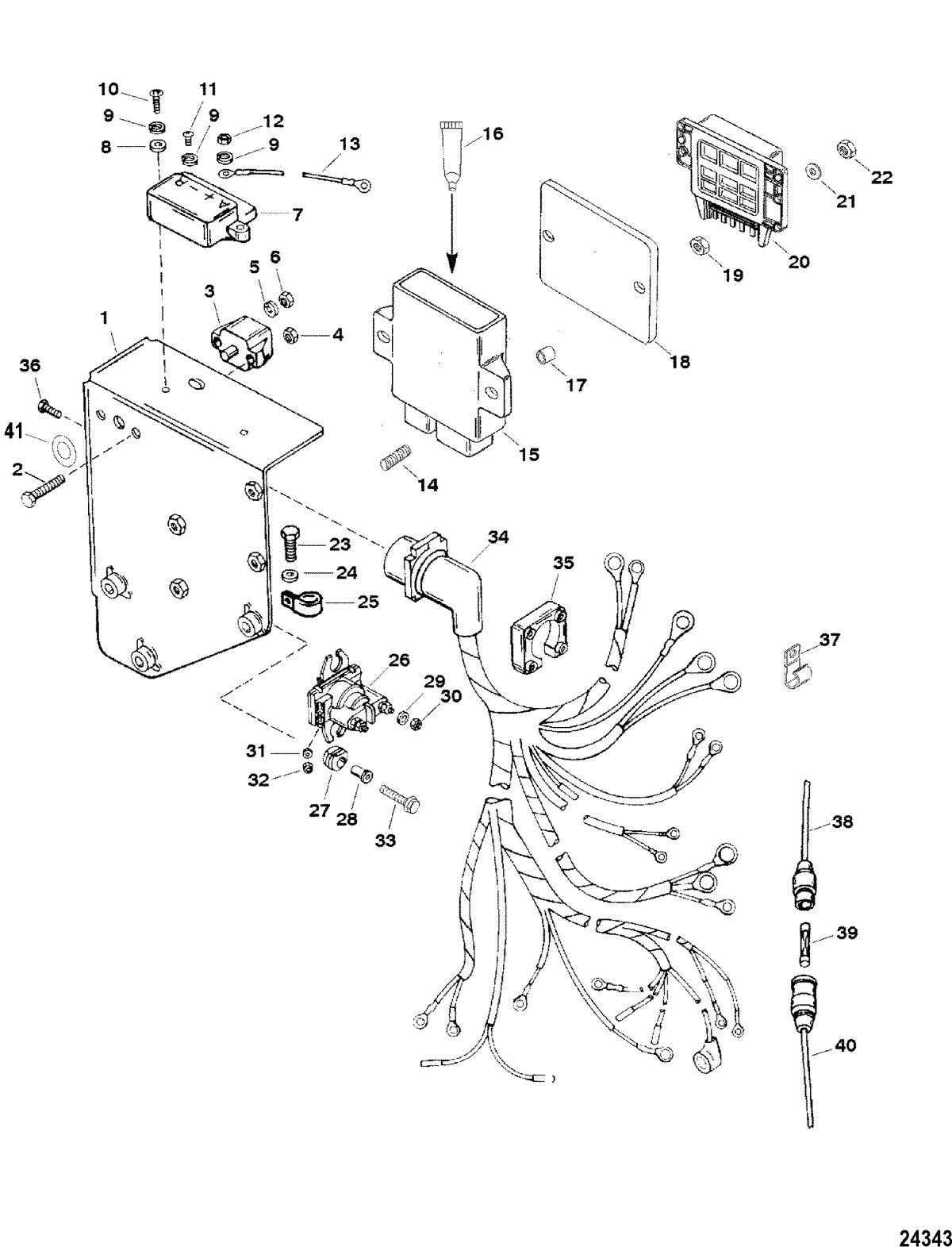 RACE STERNDRIVE 500 BULLDOG Electrical Components