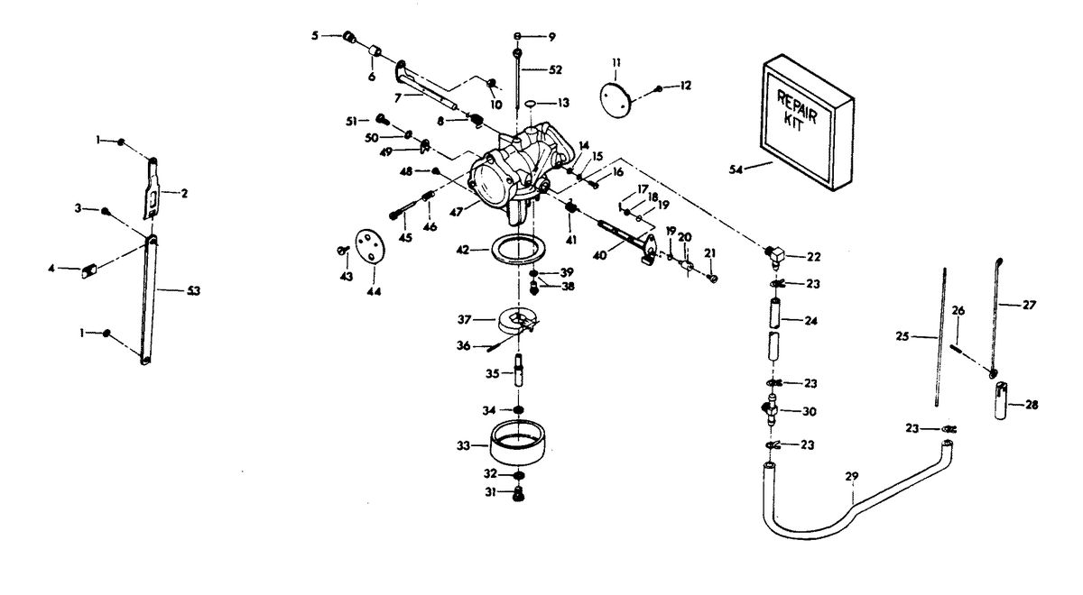 CHRYSLER 100 H.P. CARBURETOR