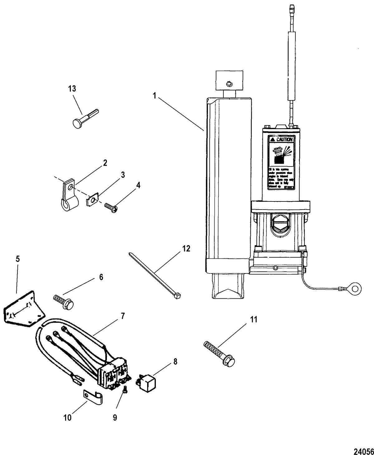 ACCESSORIES TRIM / TILT / LIFT SYSTEMS AND COMPONENTS Power Trim Kit(854472A 2)