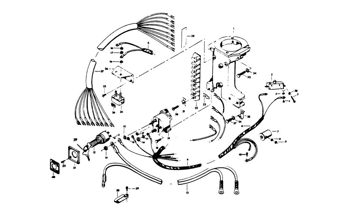CHRYSLER 30 H.P. ELECTRICAL COMPONENTS