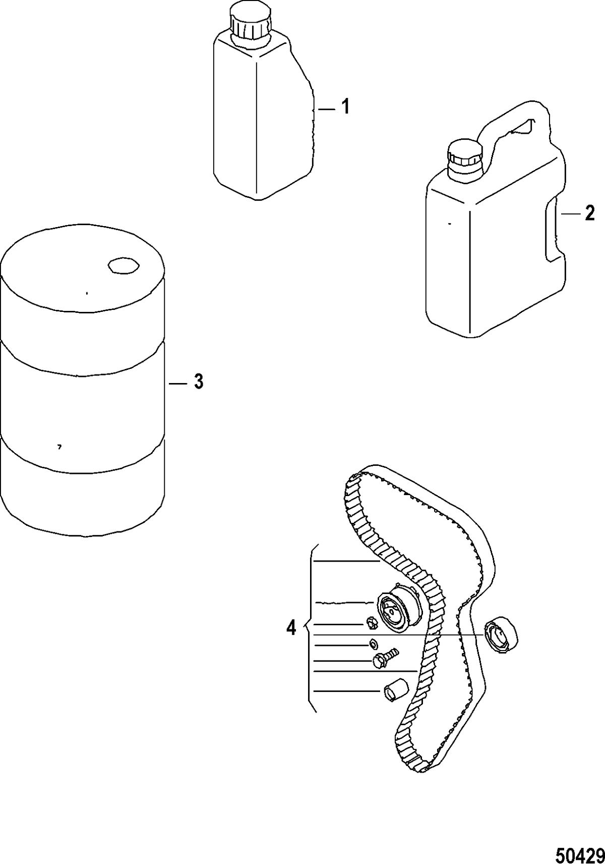 MERCRUISER VW 2.5L SERVICE AND SUPPORT MATERIAL