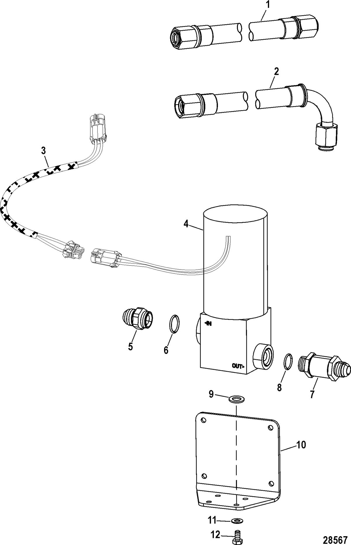 RACE STERNDRIVE 1200 SCI Fuel Pump (Remote)