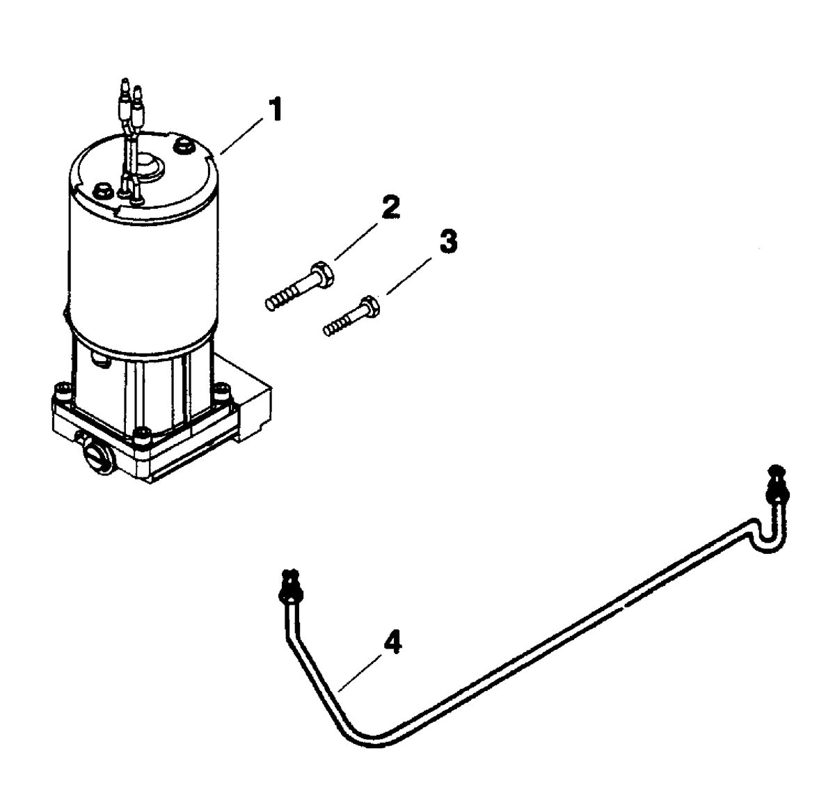 FORCE FORCE TRIM & TILT MODELS 35 THRU 75 HP PUMP/MOTOR KIT (832021A7)