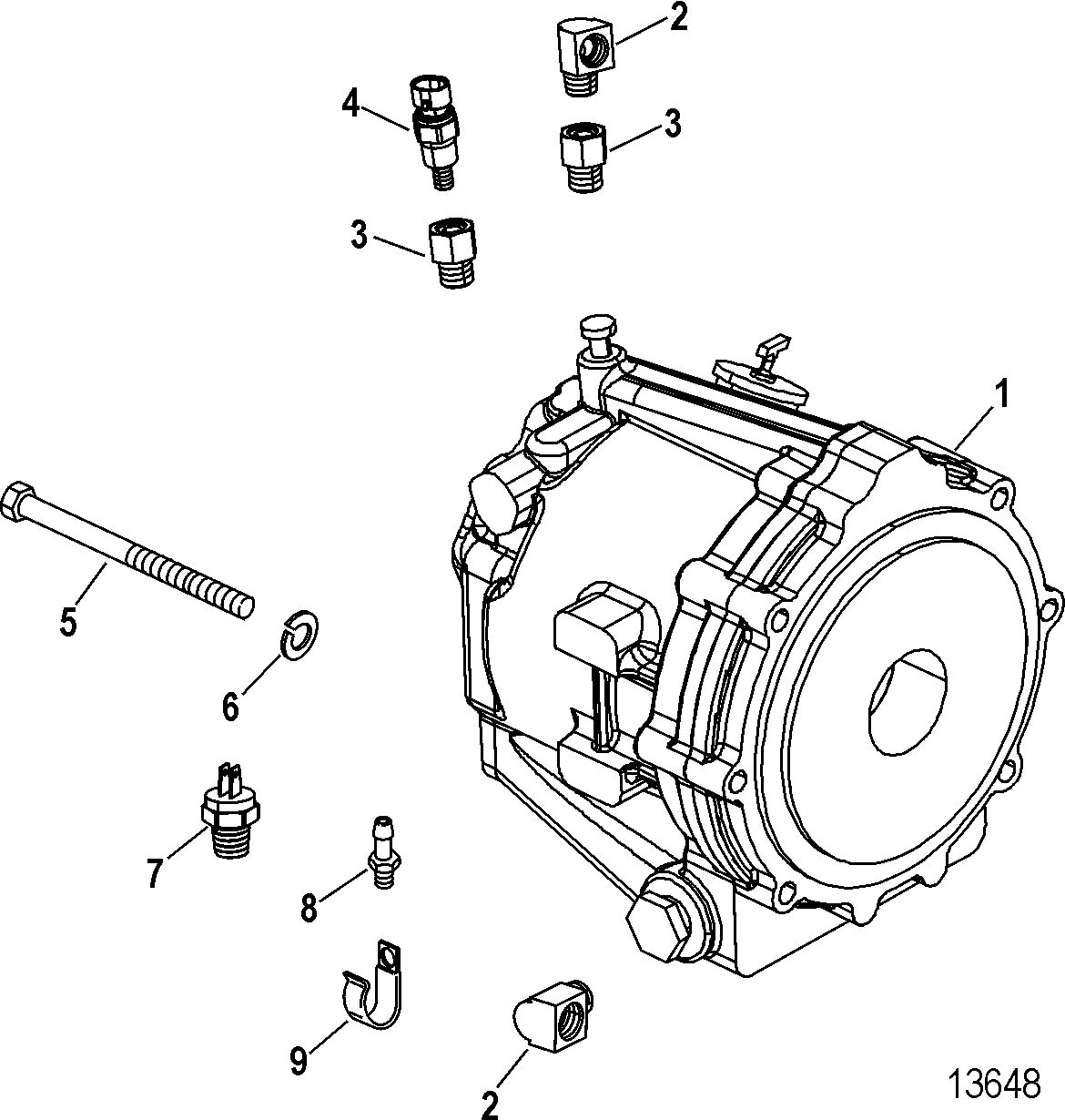 RACE STERNDRIVE 850/1025/1075/1200 SCI Transmission(Plug In Models)