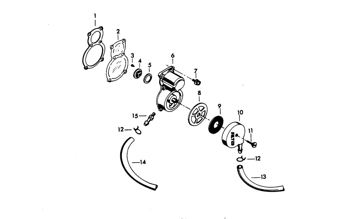 CHRYSLER 20 H.P. FUEL PUMP