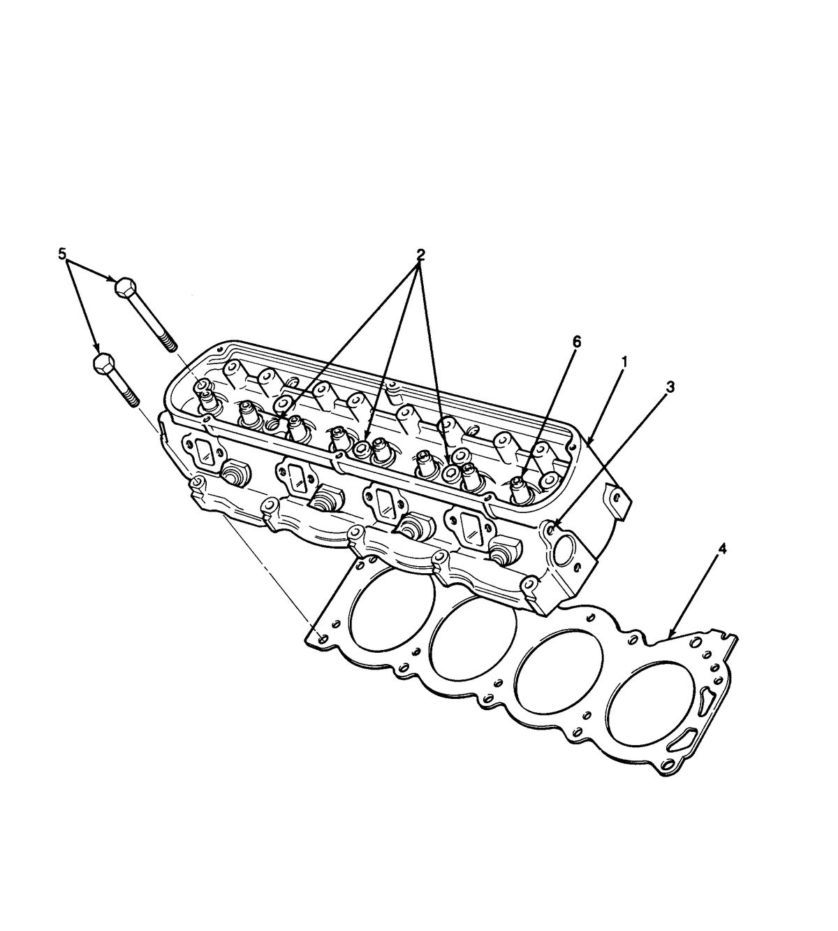 U.S. MARINE US MARINE 460 INBOARDS CYLINDER HEAD