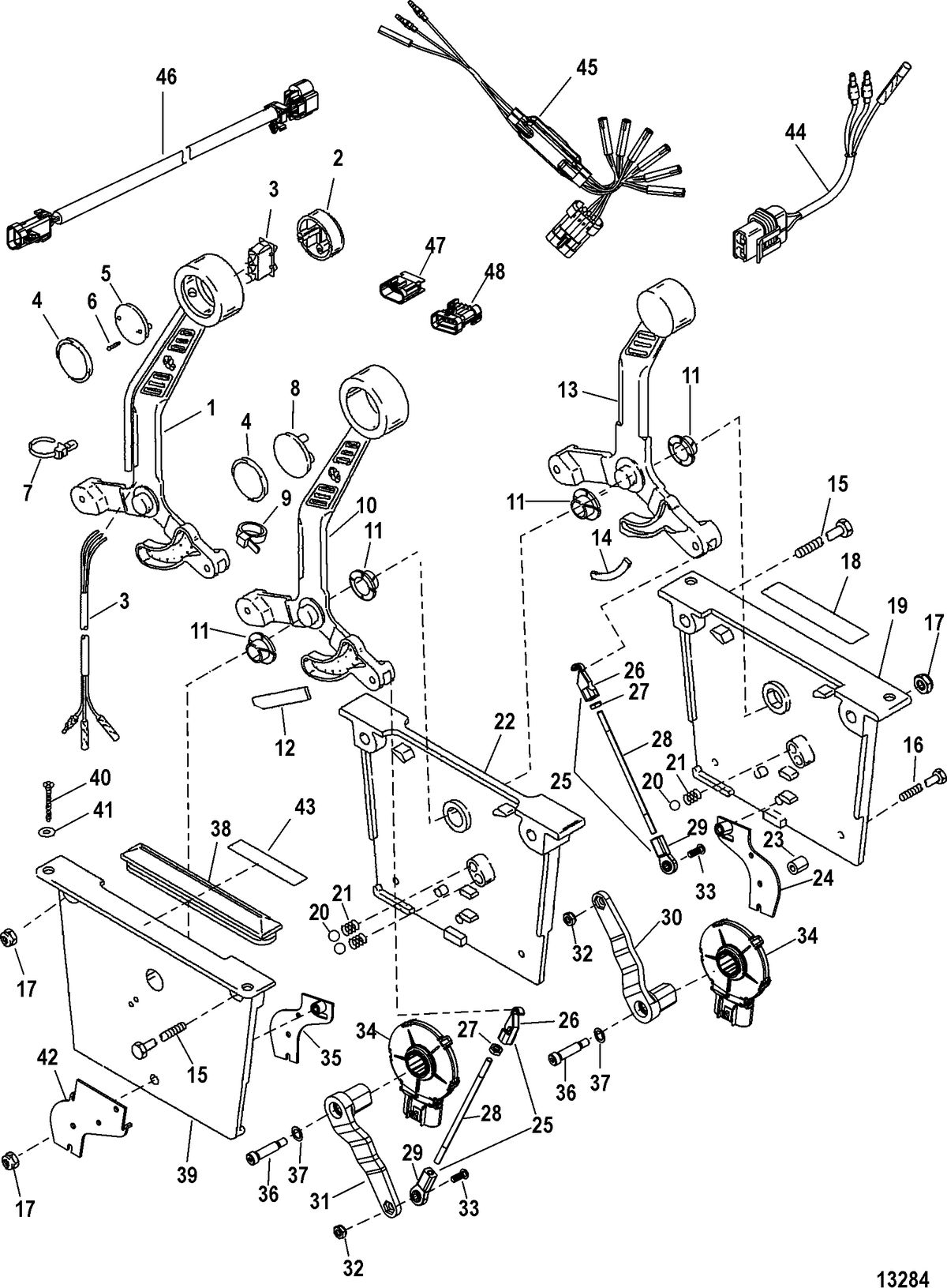 ACCESSORIES REMOTE CONTROL SYSTEMS AND COMPONENTS Zero Effort Control-DTS (1/2/3 Lever)