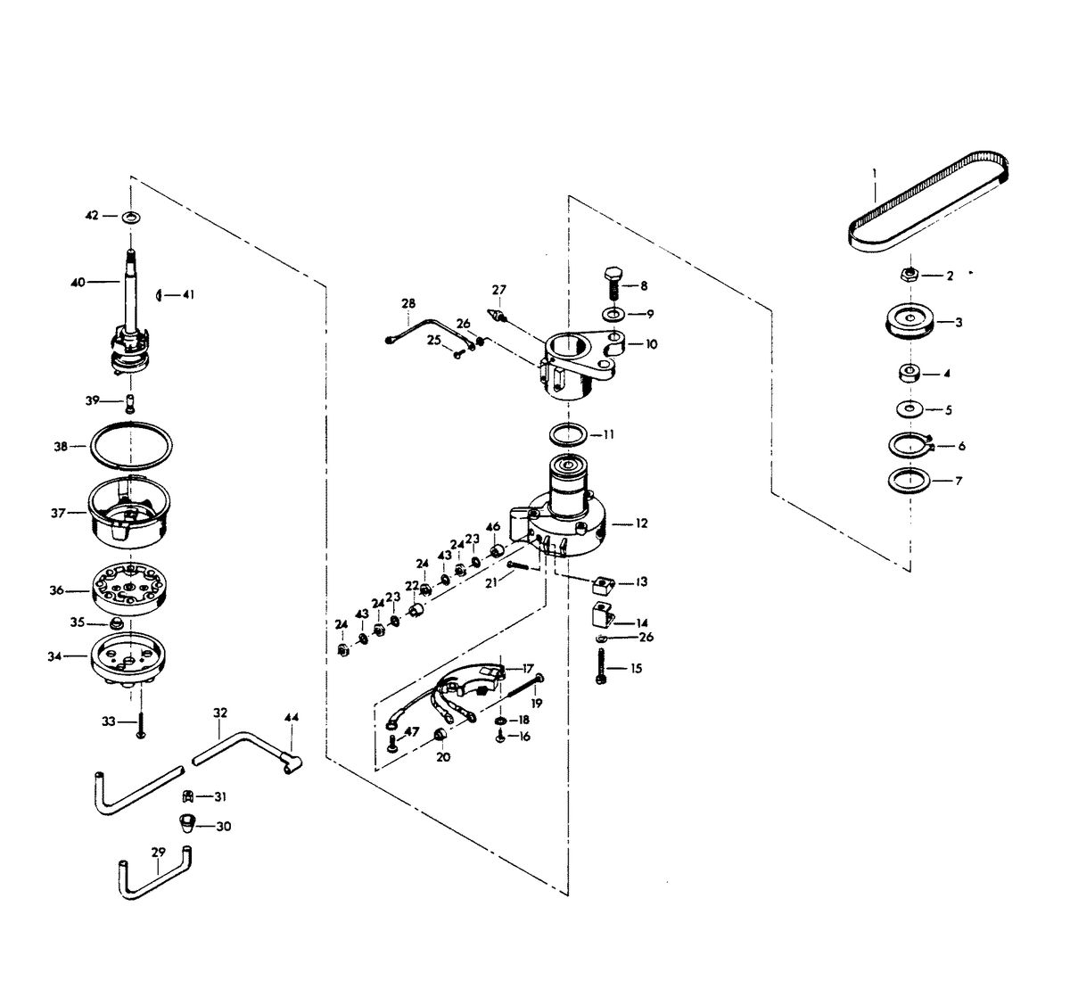 CHRYSLER 85 H.P. DISTRIBUTOR