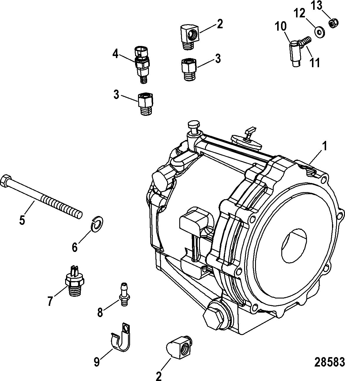 RACE STERNDRIVE 850 SCI Transmission(Driveline Models)