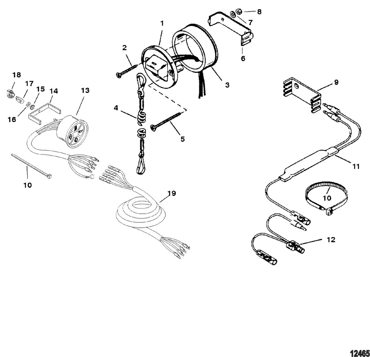 MERCURY/MARINER 225/250 3.0L EFI Instrumentation
