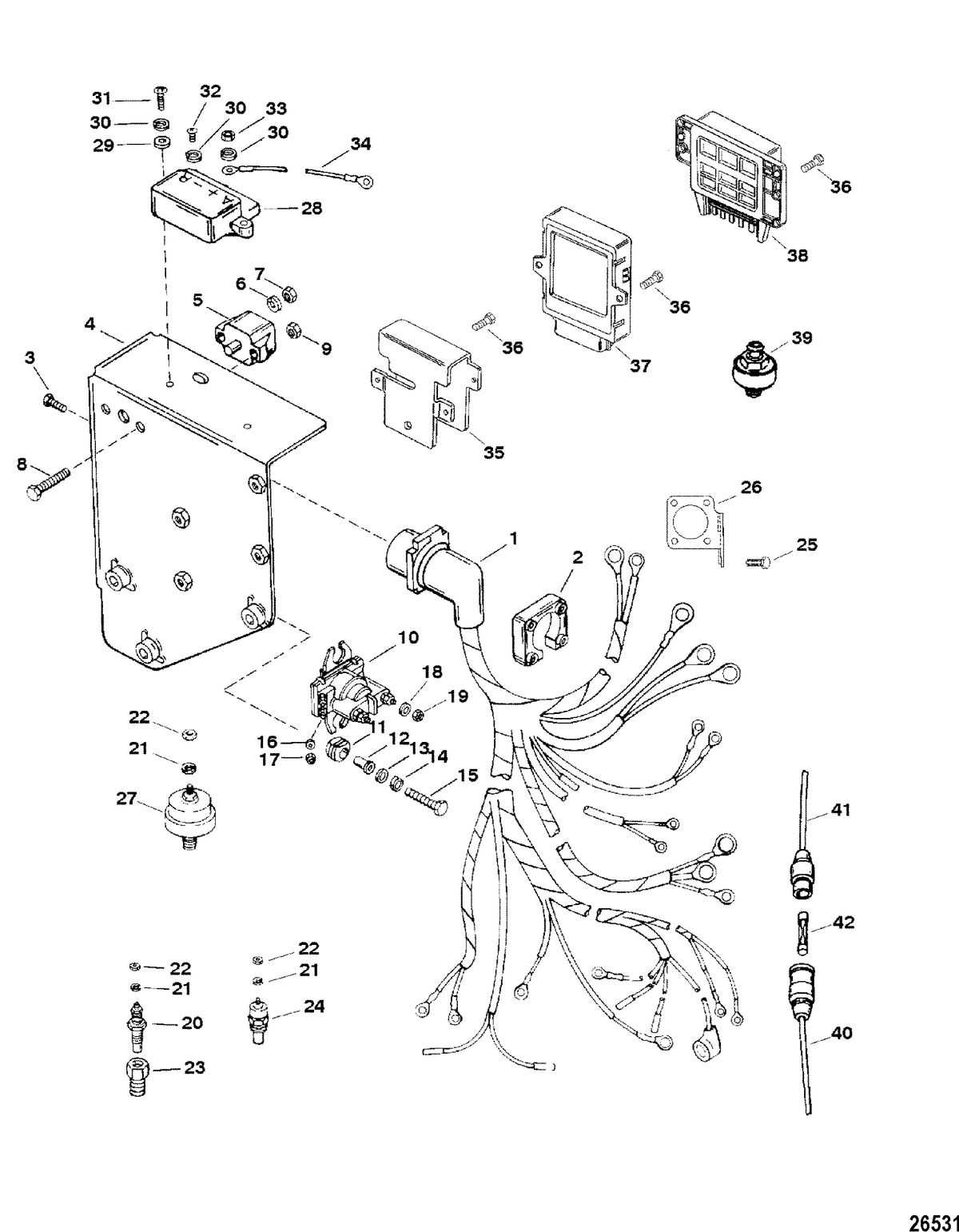 RACE STERNDRIVE 500 BULLDOG Electrical Components