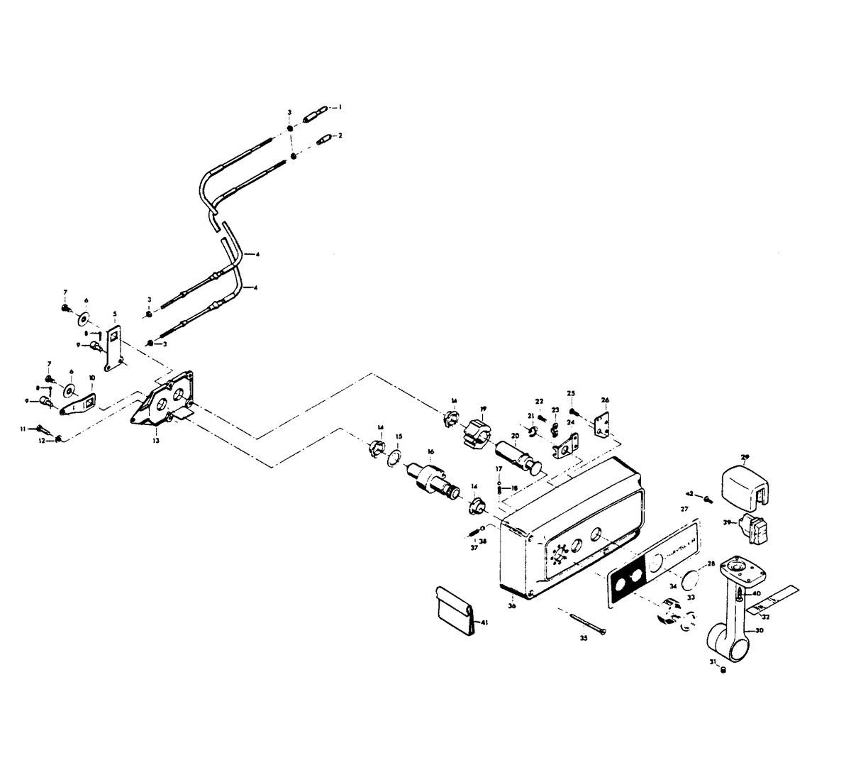 CHRYSLER 85 H.P. REMOTE CONTROL