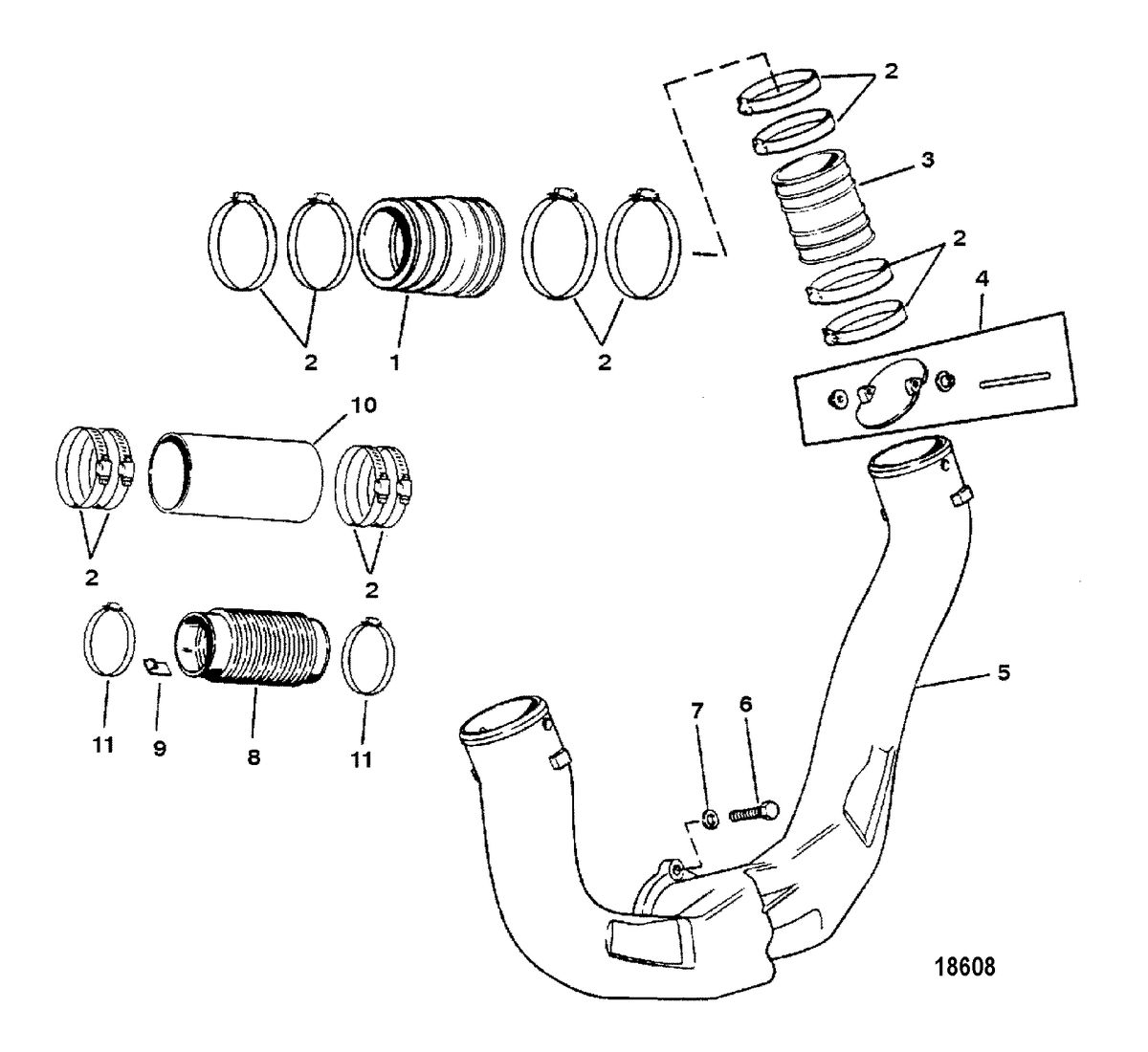 ACCESSORIES EXHAUST/COOLING SYSTEMS AND EXTENSION KITS Exhaust Pipe Kit