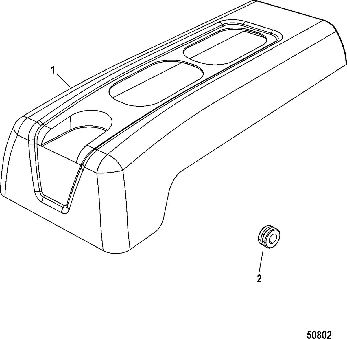 RACE STERNDRIVE 565 EFI Engine Cover