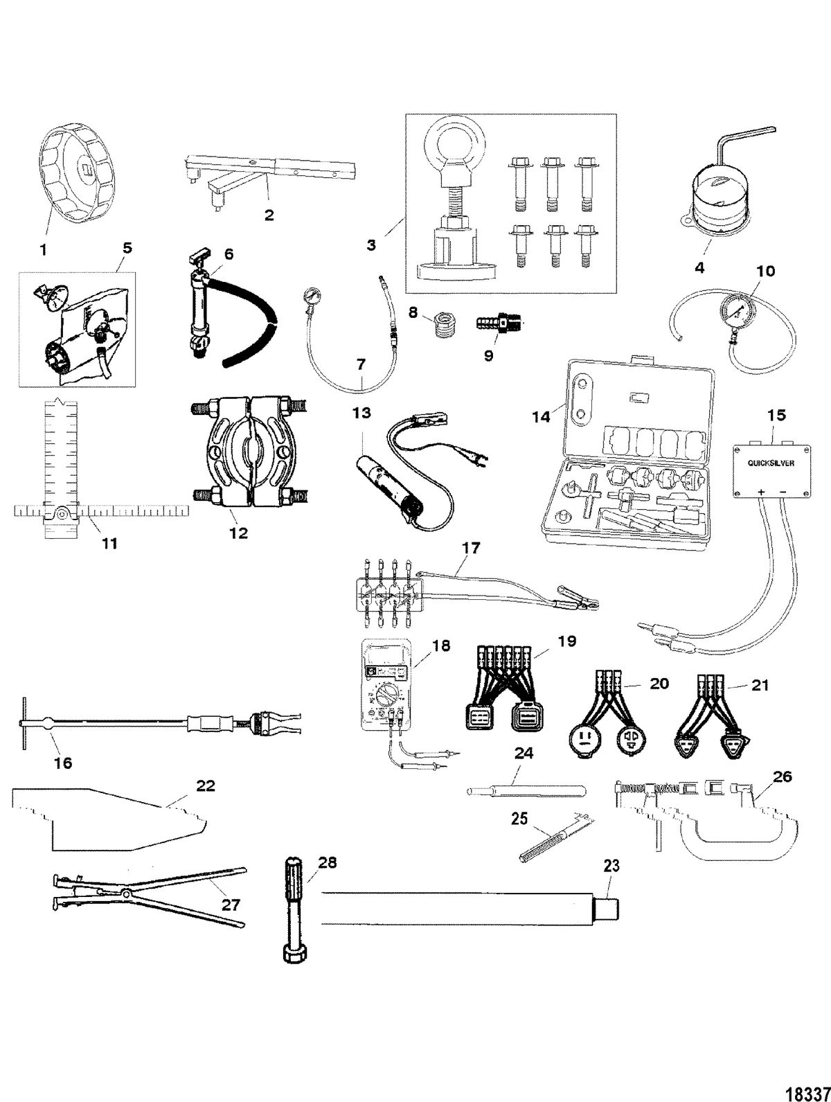 MERCURY/MARINER 75/90 (4-STROKE) Tools, Special