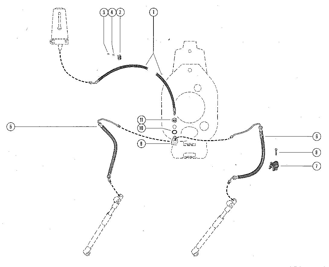 MERCRUISER 1A-1B-1C STERN DRIVES MERCRUISER IA, IB AND IC WITH FULL POWER TILT PARTS LIST
