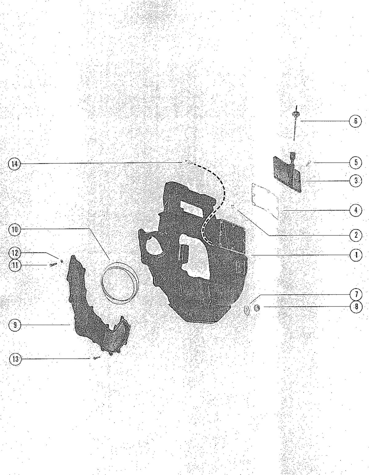 MERCRUISER II TR STERN DRIVE (2.00 RATIO) TRANSOM PLATE