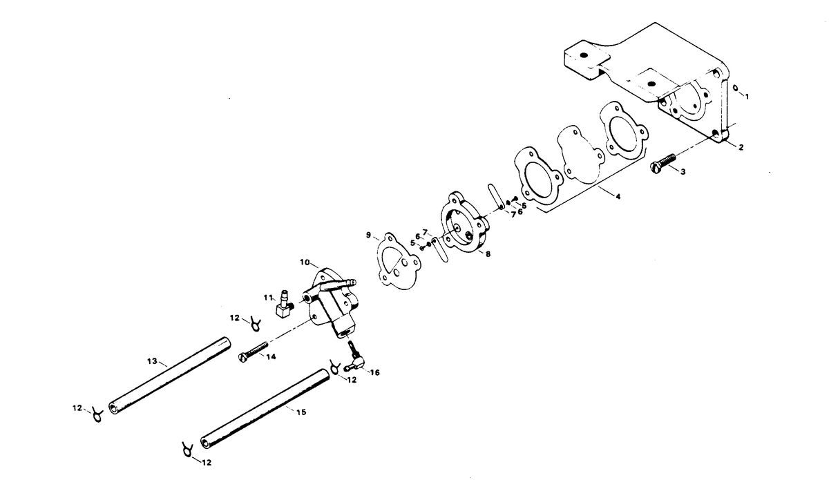 CHRYSLER 9.9 HP SAILOR FUEL PUMP