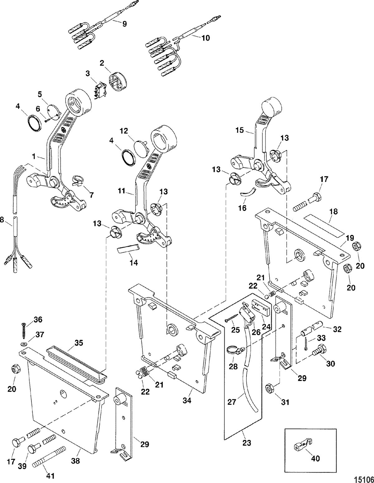 ACCESSORIES REMOTE CONTROL SYSTEMS AND COMPONENTS Zero Effect Control - Mechanical, Components