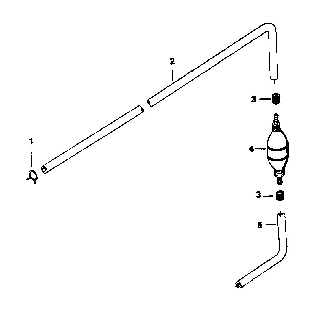 FORCE FORCE 125 H.P. FUEL LINE