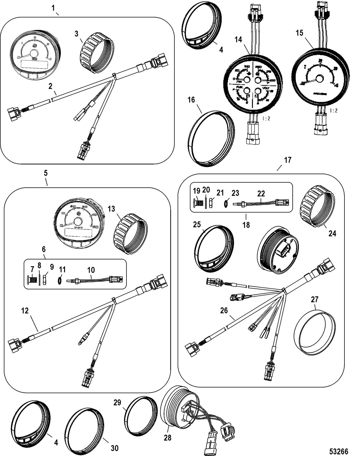 ACCESSORIES ZEUS SMARTCRAFT RIGGING Accessories and Instrumentation